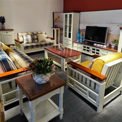 Perabot Kayu gaya Mediterranean-